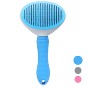 Cat Self-Cleaning Comb Stainless Steel Dog Comb Hair Brush One Key To Remove Floating Artifact