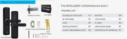 Smart Door Lock Gateway Fingerprint Password